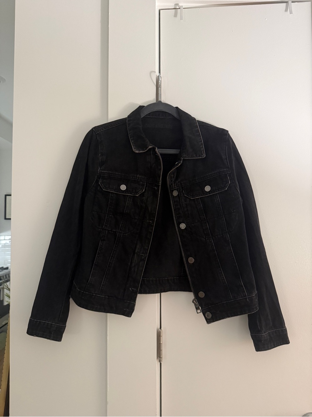 Zadig & Voltaire Black Denim Jacket